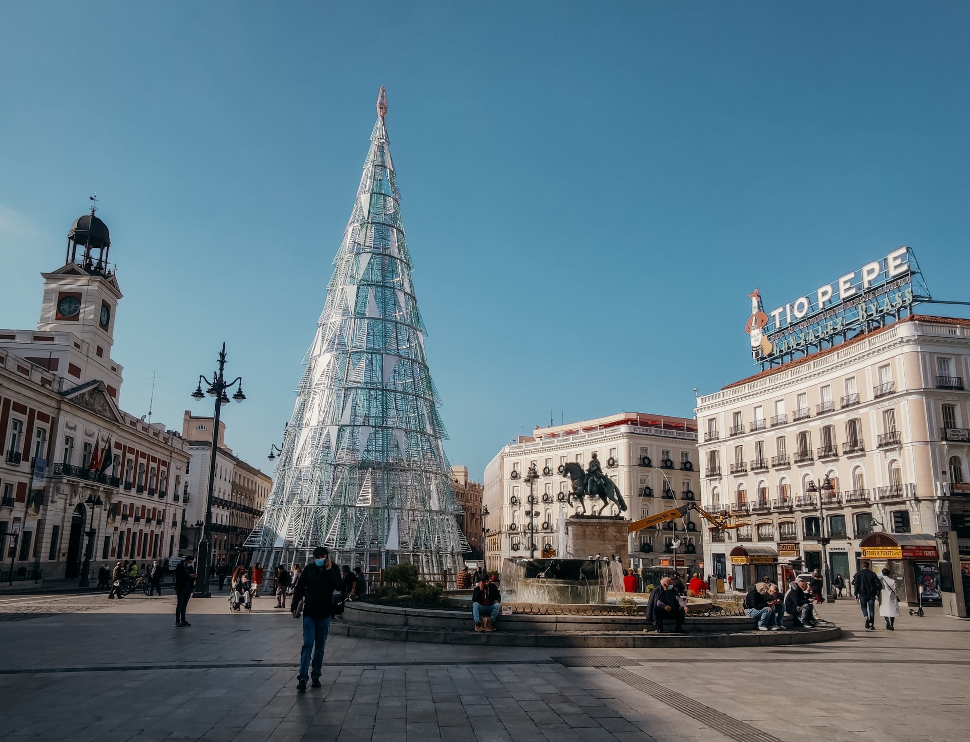 puerta sol christmas